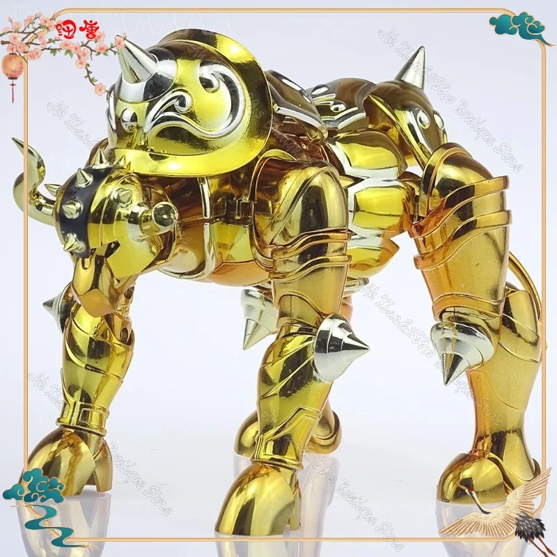 V sklade CS Model Saint Seiya Cloth Myth ex Taurus Aldebaran Gold Saint Seiya Zodiac Metal Armor Toy Hračka