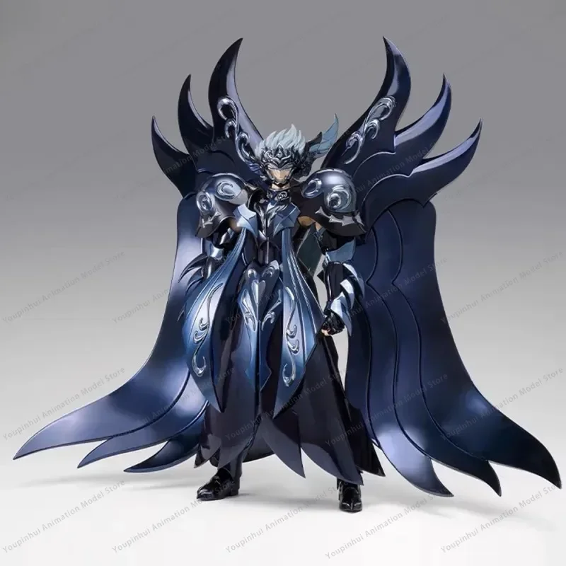 V sklade gt model sv. Seiya mýtus handrika exm boha smrti Thanatos Knights of Zodiac Anime Metal Action Action Figure Hračky