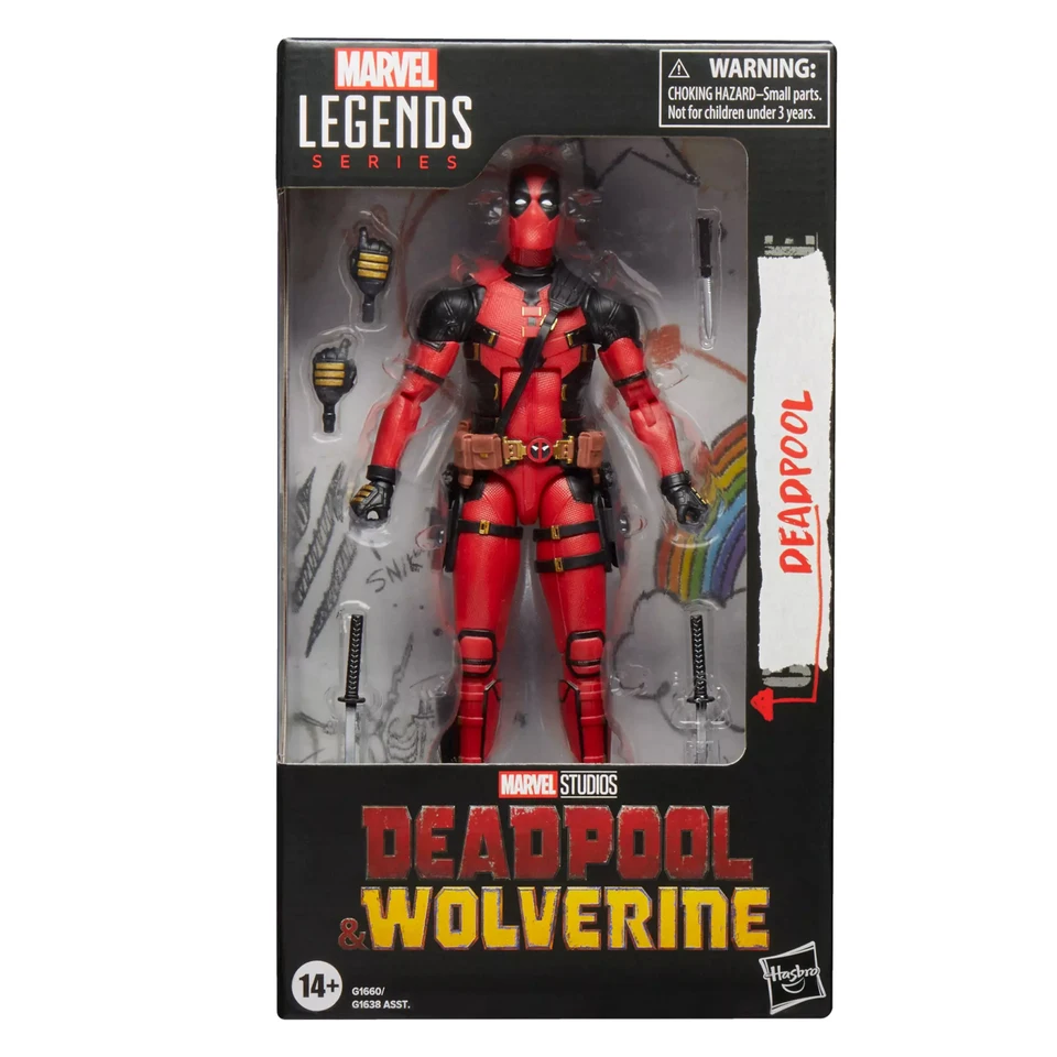 v sklade Hasbro Marvel Legends Series Deadpool Action Obrázok 6-palcový nový