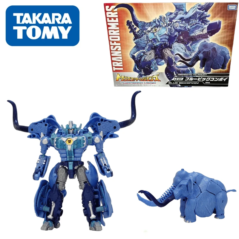 V sklade japonská verzia Komplexná LGEX a UWEX LG-EX Blue Mammoth Optimus Prime Zbierka akčných figúr ako darčekov