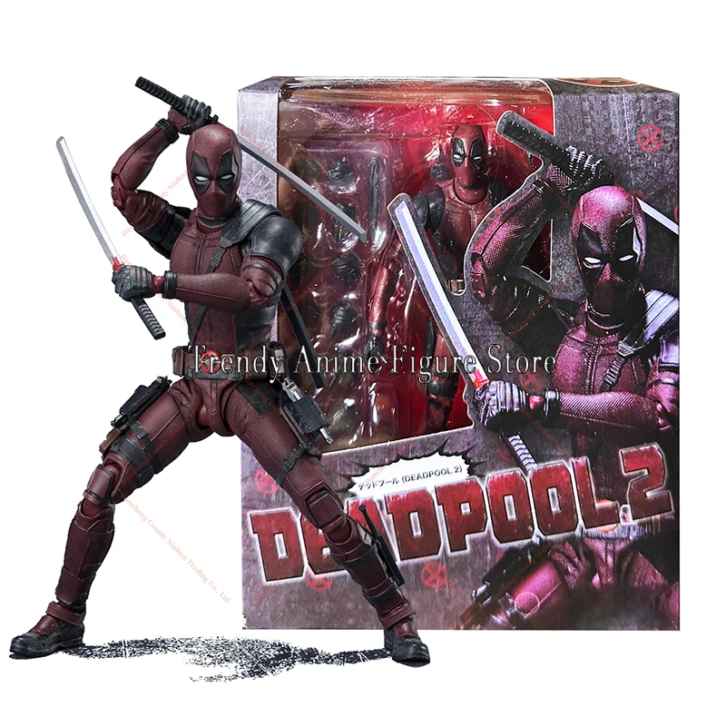V sklade Marvel SHF Deadpool 2 16 cm Anime Series Action X-Men Antiwer New Mutants WILSON FICE Gift