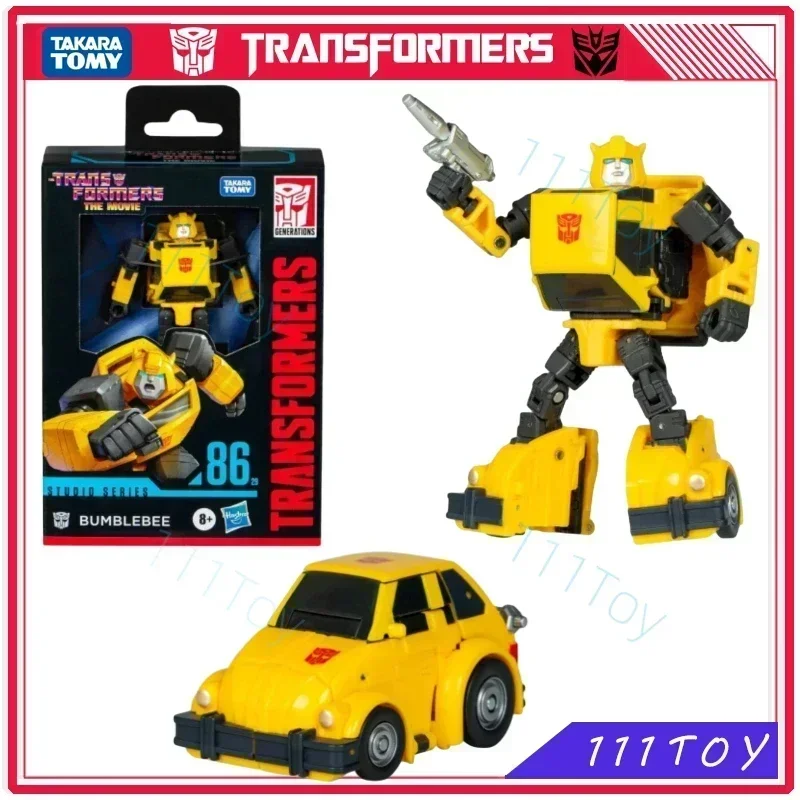 V sklade Takara Tomy The Movie1986 Transformers SS86-29 Deluxe Class Bumblebee Anime Figure Robot Toy Action Figure Darček