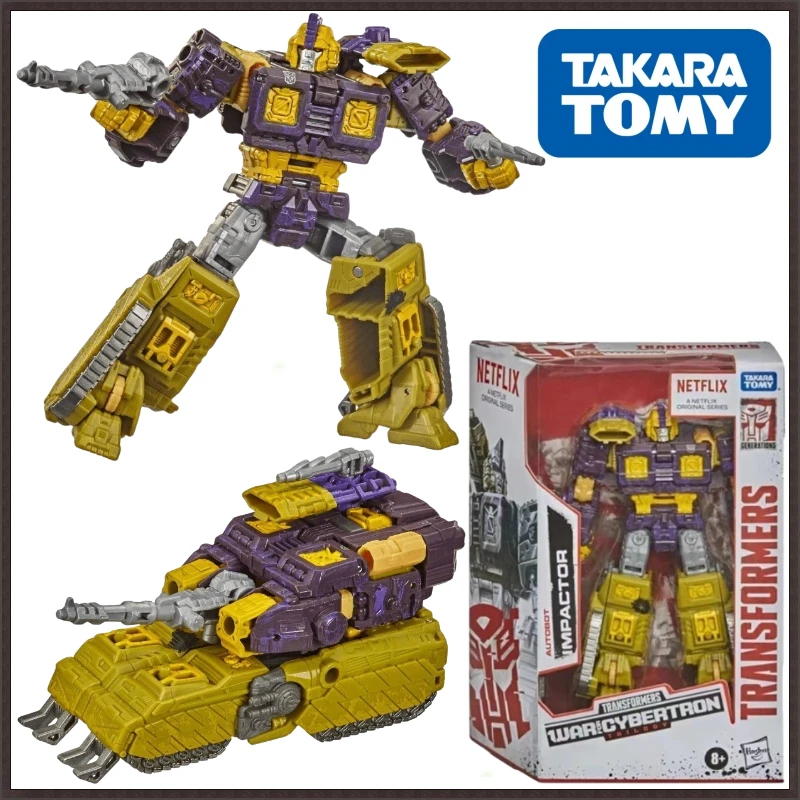 V sklade Takara Tomy Transformers G Series Netflix Impactor Figulár Anime Action Deformation Robot Car Kid Gift