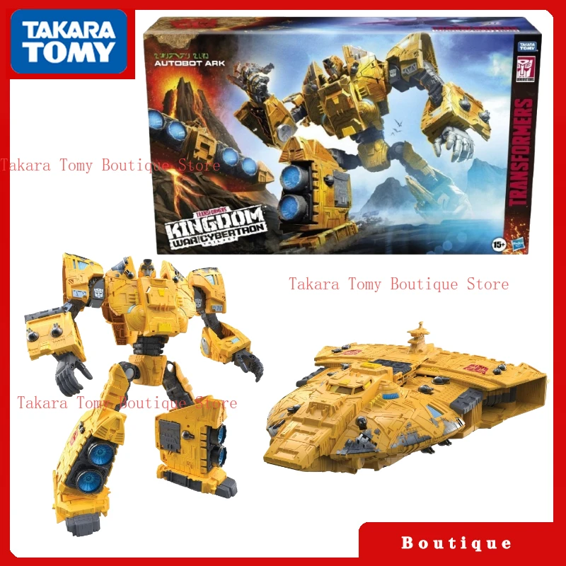 V sklade Takara Tomy Transformers Hračky vojny pre Cybertron: Kingdom WFC-K30 Autobot Ark Action Figures Autobots Hobby Collectible