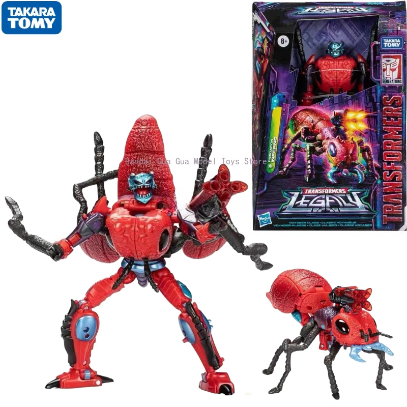 V sklade takaratomy transformátors Legacy Voyager Inferno akčná figúrka modely hračky kolekcia hobby darček