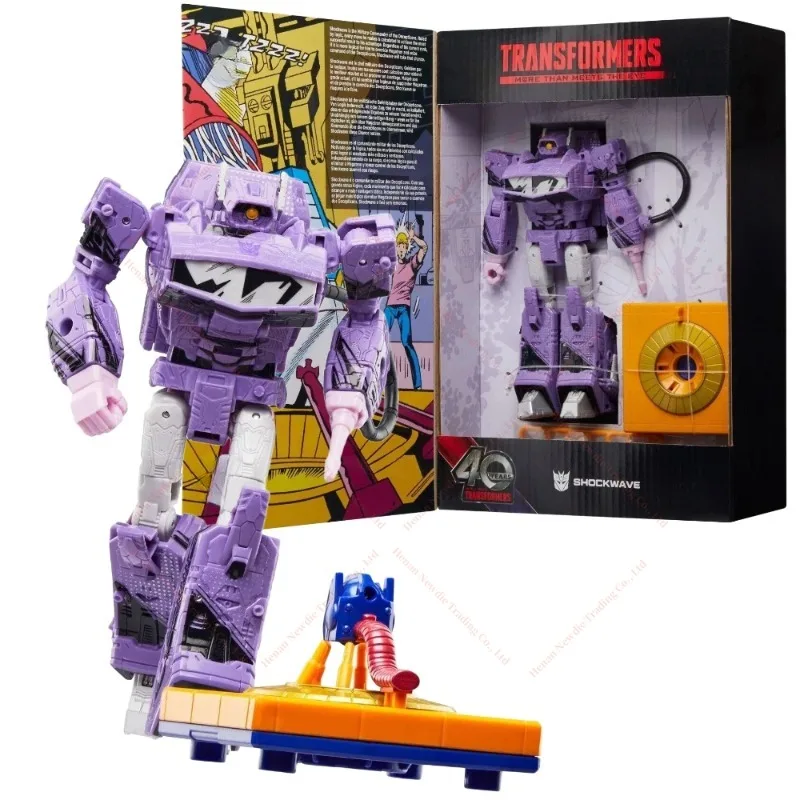 V sklade transformovaná komiksová verzia hračiek komiksová verzia Shockwave Action figure Model hračky kolekcia hobby darček