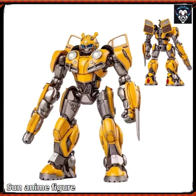 V sklade trúbkar Optimus Prima Bumblebes Movie Series Zhromaždenie hračky anime akcie figúrky deti narodeniny darčekové ozdoby