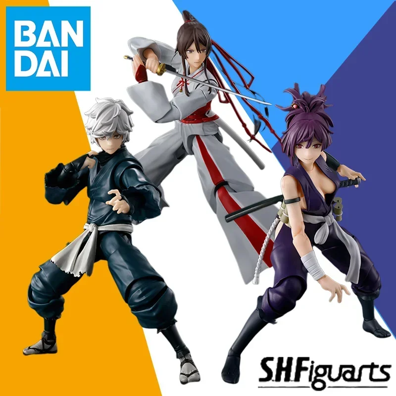 V Stock Bandai Original SHF Hell's Paradise Yuzuriha Gabimaru Yamada Anime Action figure Model HONDY HOOL DIVE pre deti