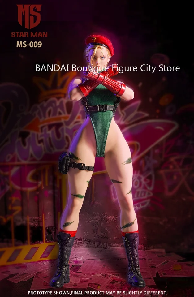 V Stock Star Man 1/6 ženskej agentky Bee Street Fighter Jiami MS-009 Moveble Soldier Doll Hand Model Darček Zbierka darčekov