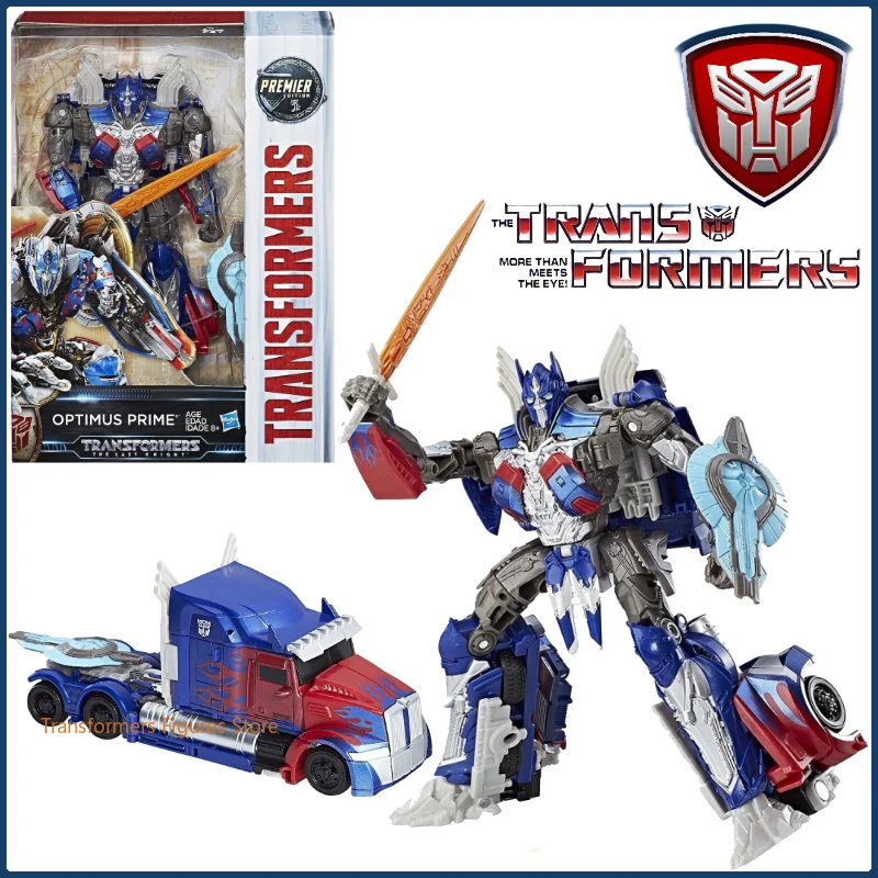 V Stock Transformers Movie 5 TLK Class V Optimus Prime Collect Anime Anime Robot Anime Action Models modely detské hračky populárne darčeky