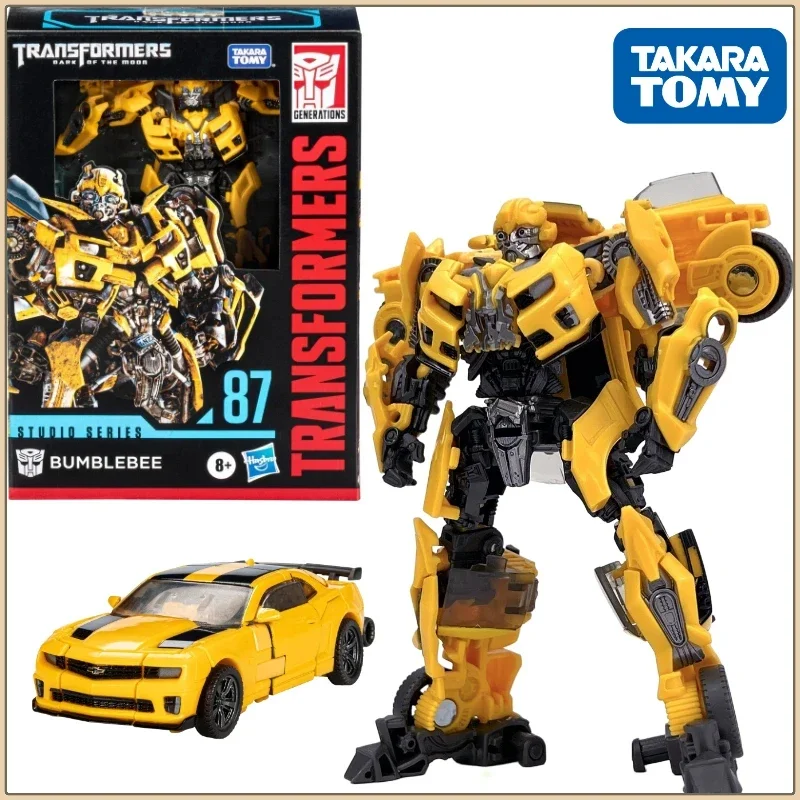 V Stock Transformers SS Series SS-87 D-trieda Bumblebee (DOTM) Zbierajte figúrky anime robotické modely robotov Kid Gift Stitch
