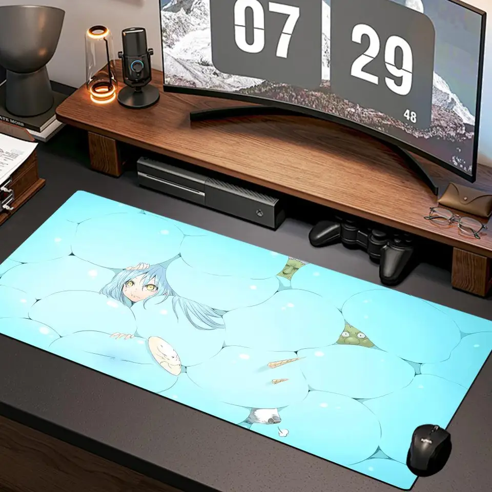 V tom čase som dostal r_reinkarnovaný ako s_slime anime myš Pad Gamers dekoration myš