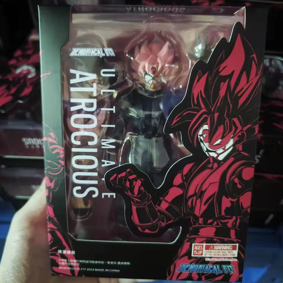 V zásobách anime dragon loptu démon fit shfiguarts shf konečný krutý krutý čierny goku Zamasu anime akčný figúrku modelka hračky