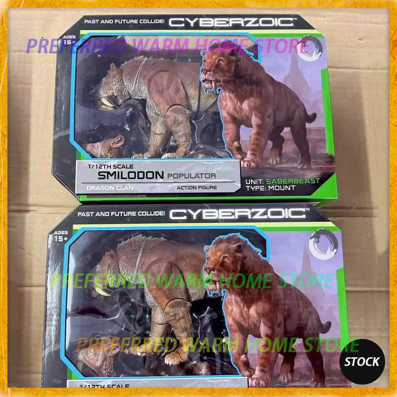 V zásobách šelmy mezozoického Smilodon Populator 1/18 21 cm hnuteľný dinosaurus model hračky Prehistoric Animal Machairodontinae