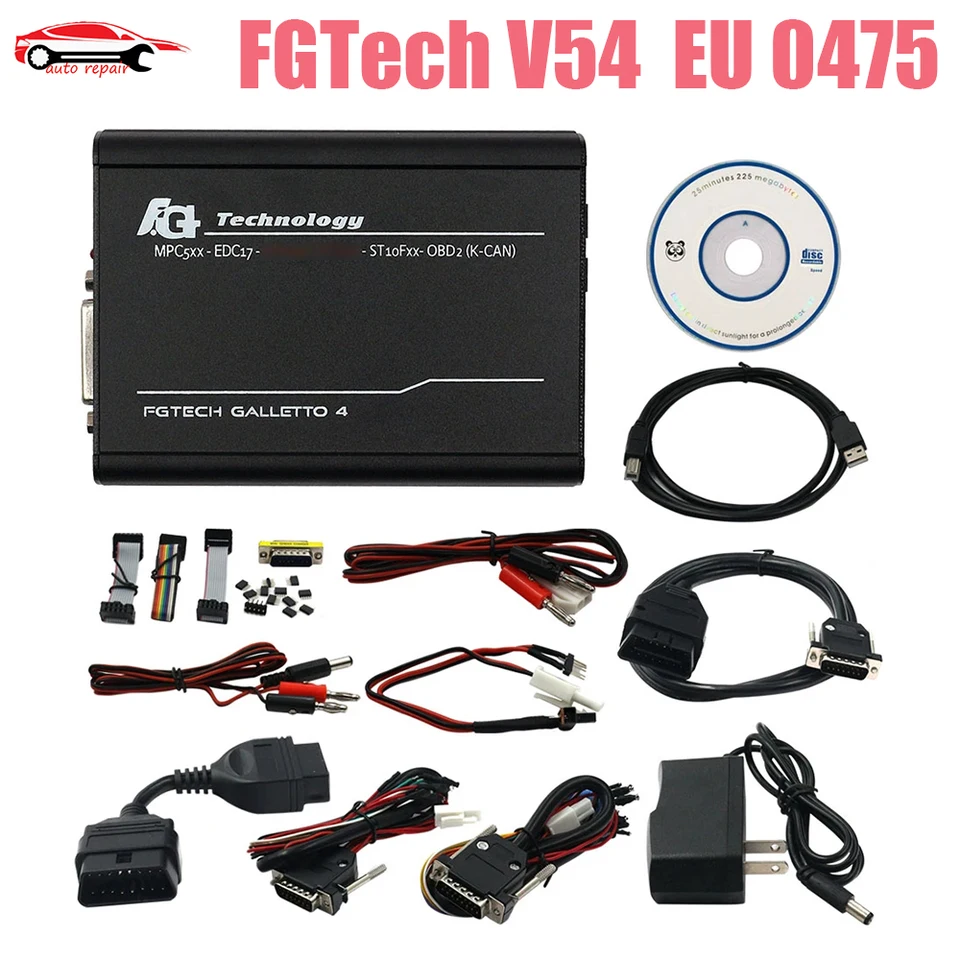 V54 FGTech Galleto 4 Master FW 0475 Podpora BDM Plná funkcia Full Chip FG Tech V54 FG-TECH MASTER ECU Programátor Chip Tuning