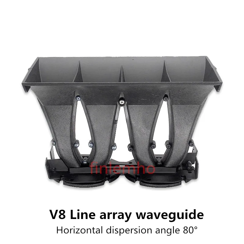 V8 Line Array DJ Reproduktor Tweeter Horn 2x1,4 palca hrdla pre verejnú adresu Systém Profesionálny zvukový pódium DJ Mixer Domáce divadlo