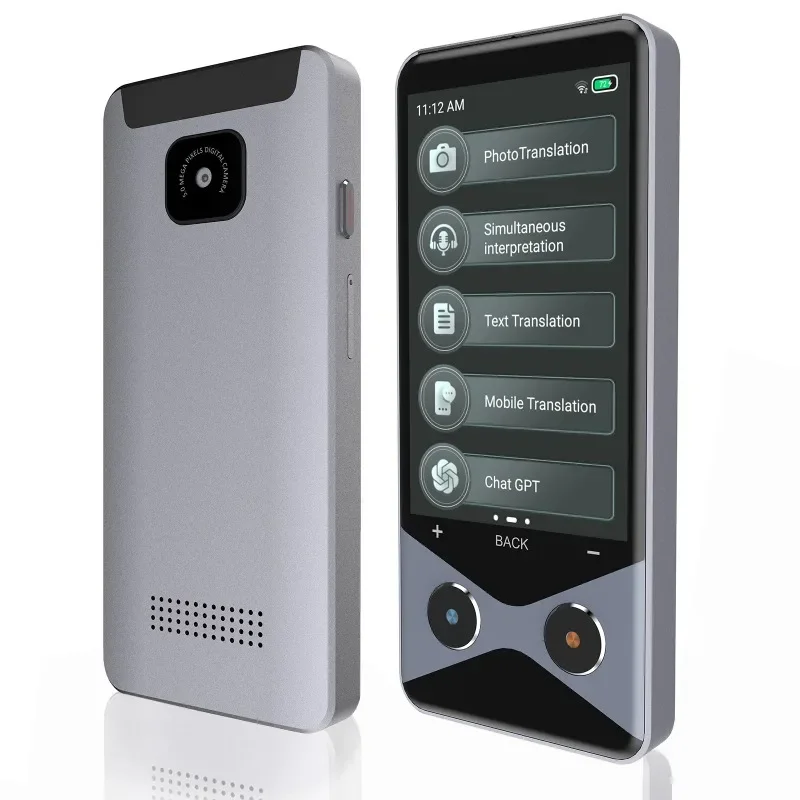 V9000 3,7 palca 4g/wifi/hotspot prekladateľ Qualcomm Processor Ram 1G+ROM16G Podpora 137 jazykov štandardný 5-megapixel HD fotoaparát