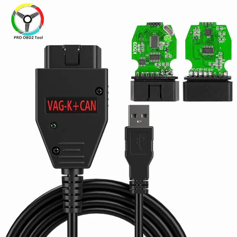 VAG K+môže veliteľ 1.4 OBD2 Diagnostický skener nástroj OBDII VAG 1.4 COM KABUM PRE VAG K-LINE Diagnostický nástroj