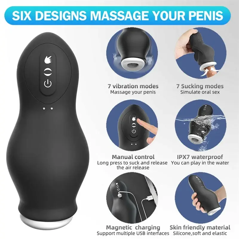 Vaginet pre dospelých Masturbácia piestov pre muža cum v ústach Pusyy Hračky Priemyselná vagína pre mužov Vibrátor Ženy Vibrátor