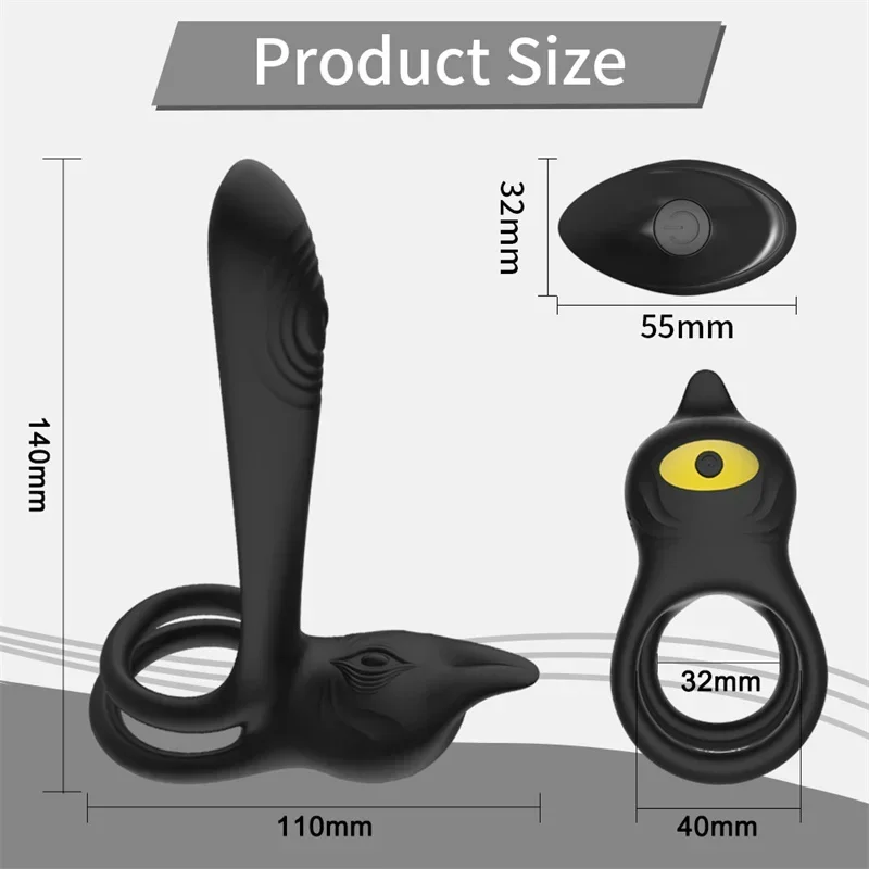 Vagína palica muži Ring Sexophop pány Penis zväčšenie bezdrôtových análnych sexuálnych hračiek elektrický mastubator intímne hračky hračky