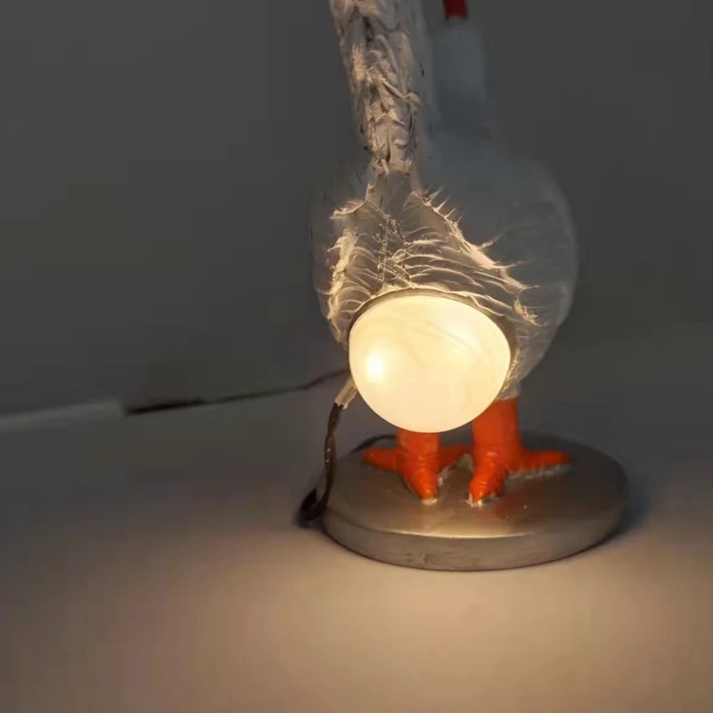Vaječná lampa živica kuracie vaječné lampa stolová lampa Light Light 3D LED sliepka kladenie vajcia nočné svetlá pre obývaciu izbu v spálni dekor