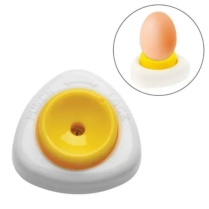 Vaječné piercer dieru Seperater Bakery Tools Tools Egg Piercer Piercer Kitchen Gadgets Držiak vajec bez zranenia ruky