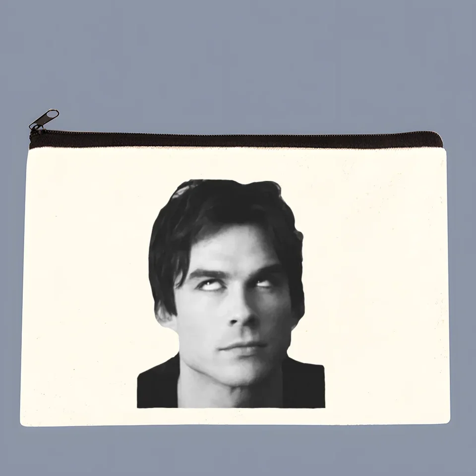 Vampire Diaries Canvas Coin Coin Cluck Tlač Tlátkovú handričku Coin