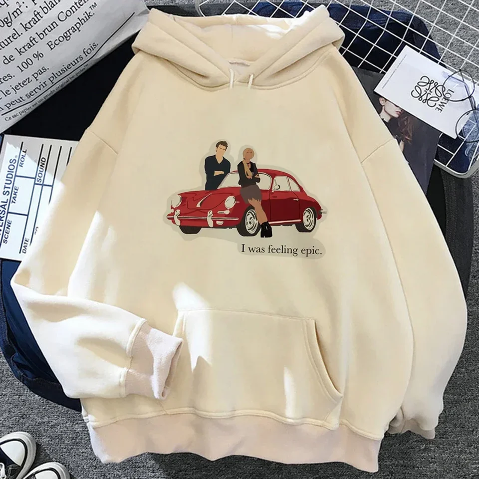 Vampire Diaries mikiny Ženy Harajuku estetické streetwear kawaii vytiahne kapucňu ženské grafické stopy