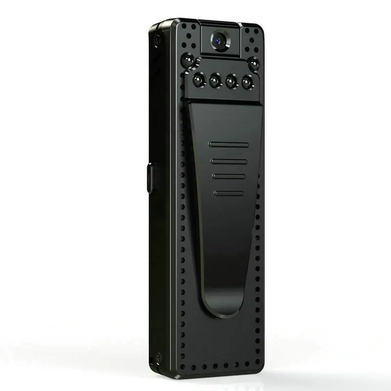Vandlion A12 Prenosná detekcia mini kamery HD 1080p Night Vision 5h Continuous Recording Sports DV na stretnutie domov