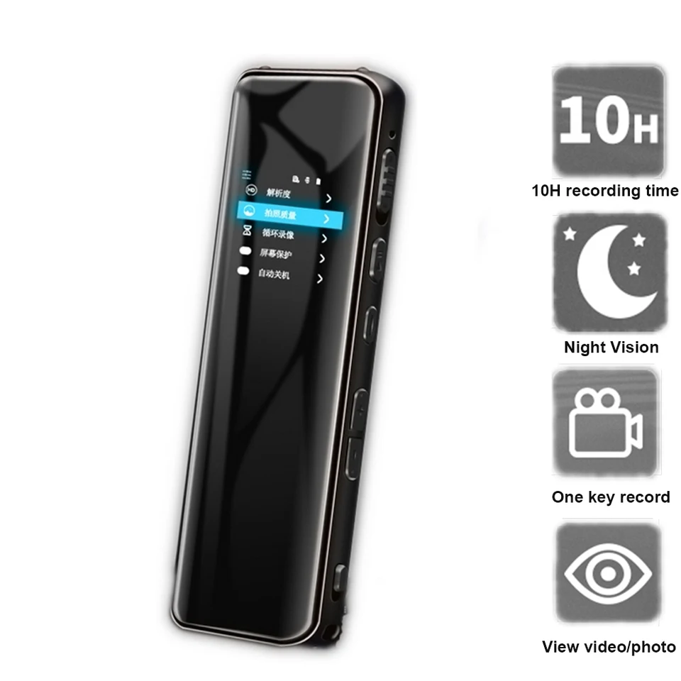 Vandlion A13 Prenosný malý video rekordér Jeden tlačidlo na zaznamenanie funkcie OTG HD 1080P Night Vision Detecting Recorder