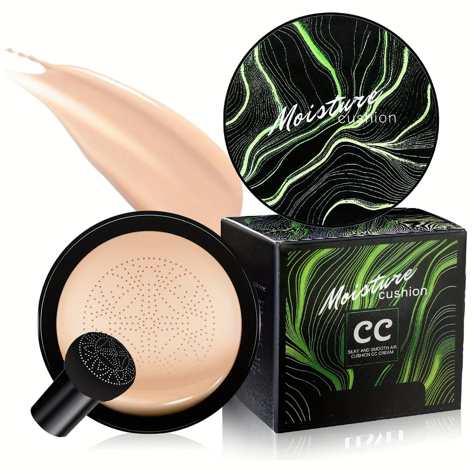 Vankúš na huby hlavy, CC CC Cream Foundation zvlhčujúci korektor korektor Ovládanie Ovládanie oleja Dlhodobý
