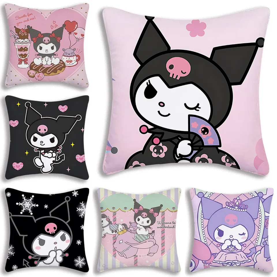 Vankúš Sanrio kulomi pokrýva karikatúru pohovky dekoratívne dom