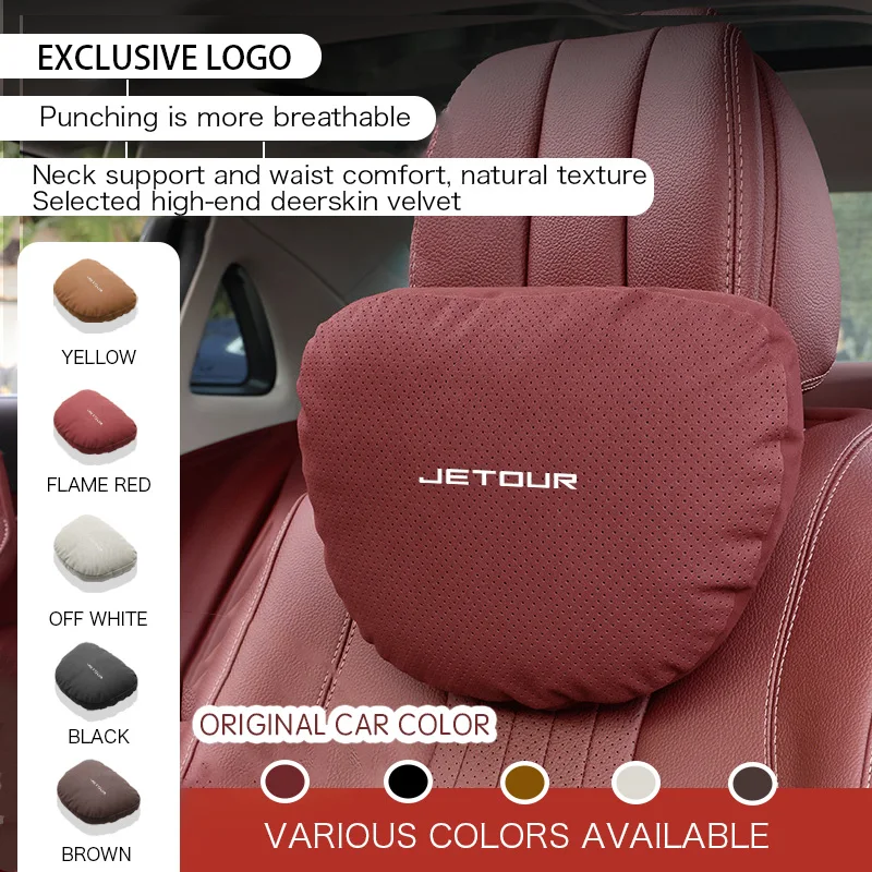 Vankúš vankúš na vankúš Sedo opláchnutia bedrovej chrbtice Protectio pre Jetour T2 X70 Traveler Rasting Organer Accessories 2025 2024 CarPlay