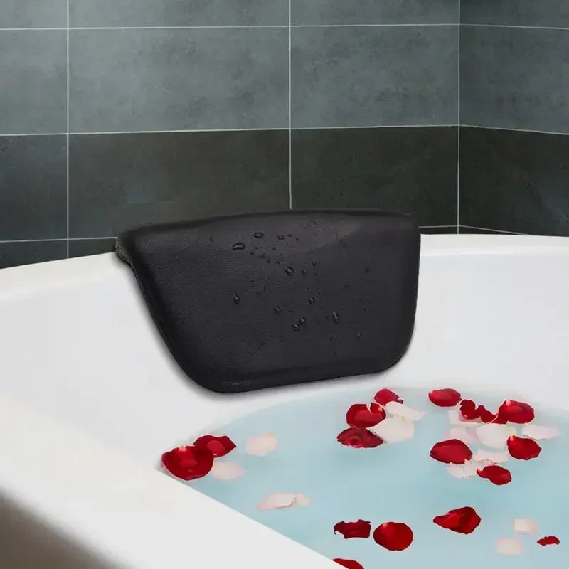 Vankúš vankúš na vaňu Hot-spa vankúš PU Bathing s nekĺzavým prísavkou šálky