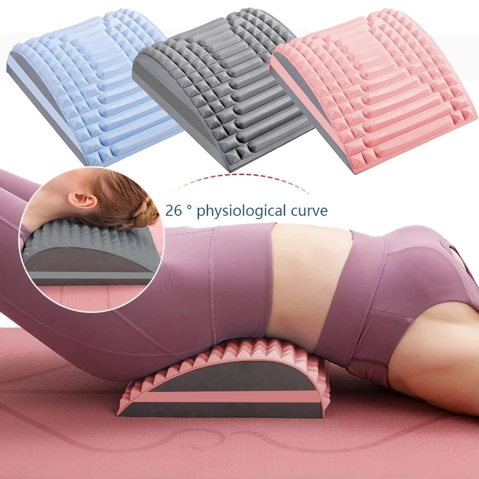 Vankúše zadné nosidlá bedrové podpora pásu natiahnutie chrbtice natiahnuté korektor pohotovosť krčka maternice vankúš vankúš Fitness masáž relax
