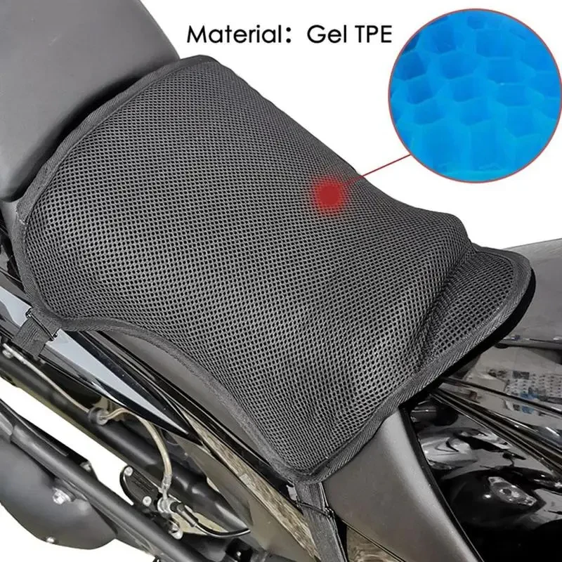 Vankúšová podložka pre gélové sedadlo pre enduro motocykel Universal pre BMW F 750 850 GS Honda XADV X ADV CRF CFMOTO SUZUKI SOCKIT ABSORES