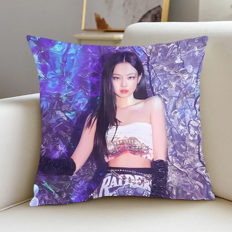 Vankúšový pokryt J-Jennie Kim Room Bedroomo Kaviareň Kaviareň auto dakimakura hodí vankúše iving miestnosť vankúš módne dievča darček