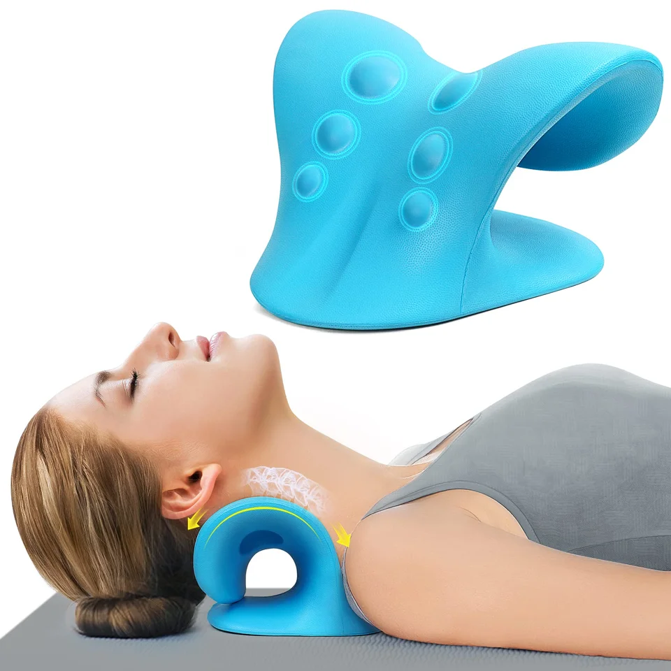 Vankúšový vankúš v tvare C Fyziologické zakrivenie gravitácie shiatsu vankúš Sleep orthosis Domáca krčka chrbtice korekcia Pi