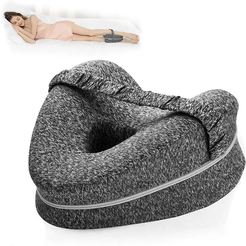 Vanómový ergonomický podpora na nohy Vankúš zmierni vankúš Scias Chrbát a bolesť bedrovej bolesti vankúša s odnímateľnými a umývateľnými