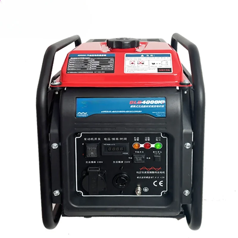 Variabilná frekvencia 6000W Prenosná prenosná MINI 220V 750W 950 W vzduchom chladený benzínový motor Generátor Generátora generátora benzínu