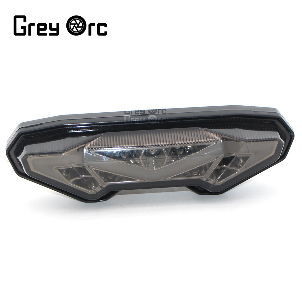 Vedený motocyklový zadný svet pre Yamaha FZ-09 MT-09 FZ 09 MT 09 2014 2015 2016 2016 Diesel Chrome Brake Turn Signals Integrované