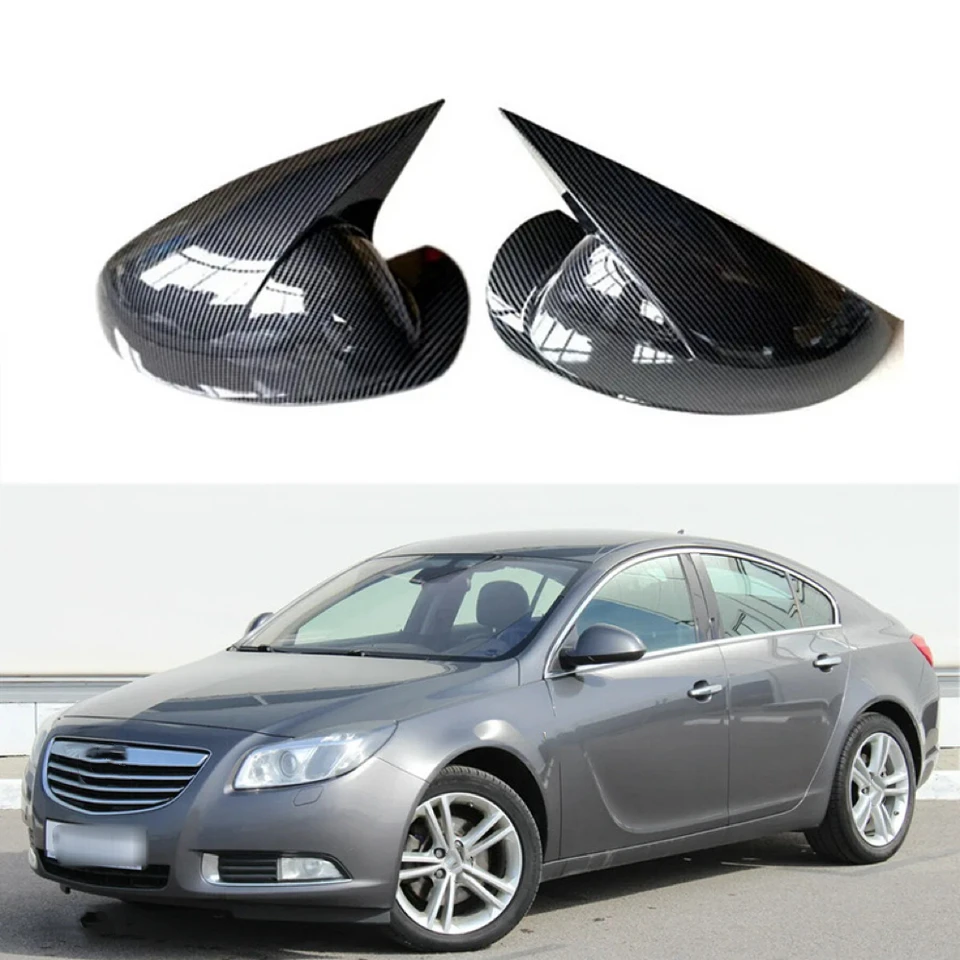 Vedľajší zrkadlo spätného zákruta pre Buick Regal 2008-2016 Opel Vauxhall Insignia 2008-2016 Nálepka na vonkajšiu čiapku krídla