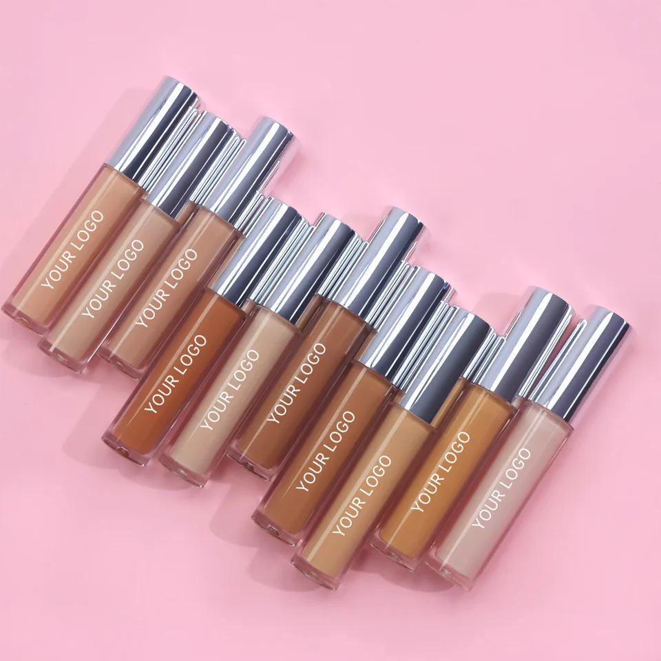 Vegánsky korektor make -up plné pokrytie tmavých kruhov vodotesné dlhotrvajúce tekuté korektor súkromný štítok Veľkoobchod veľkoobjemový objem 10ks