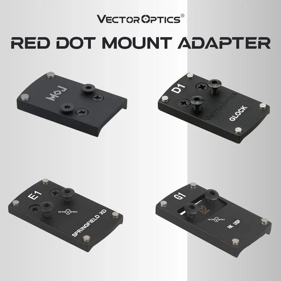 Vektorová optika určená pre šialenstvo SCRD-36 a SCRD-37 Line Red Dot Mights Moders MOJ Footprint