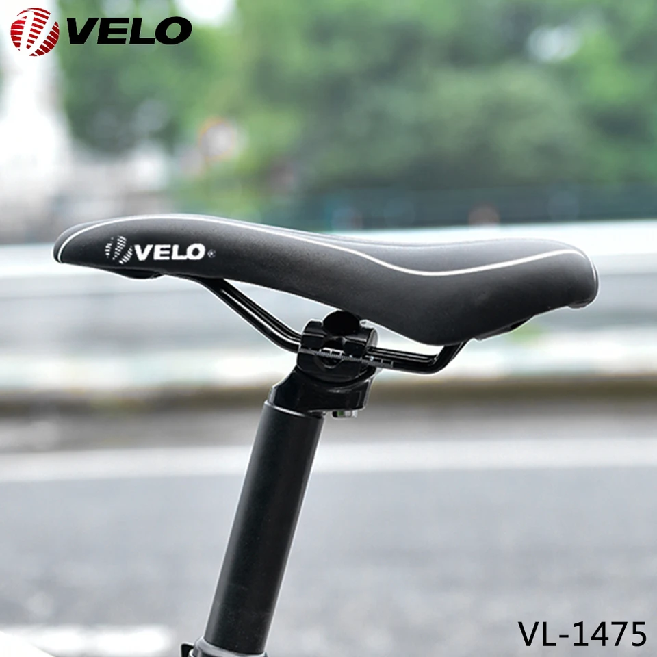 VELO VL-1475 Bicykel Saddle PU Priedelná priedušná dutá bicykel polyuretánový nárazový nárazový nárazový mtb cestný bicykel CUSHION CYKLING ČASŤ