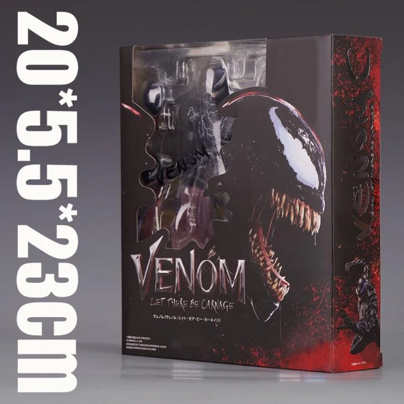 Venoms Symbiote Movinable socha filmová akčná figúrka dekorácia zberateľná ozdoba mužov narodeniny darček chlapci chlapci