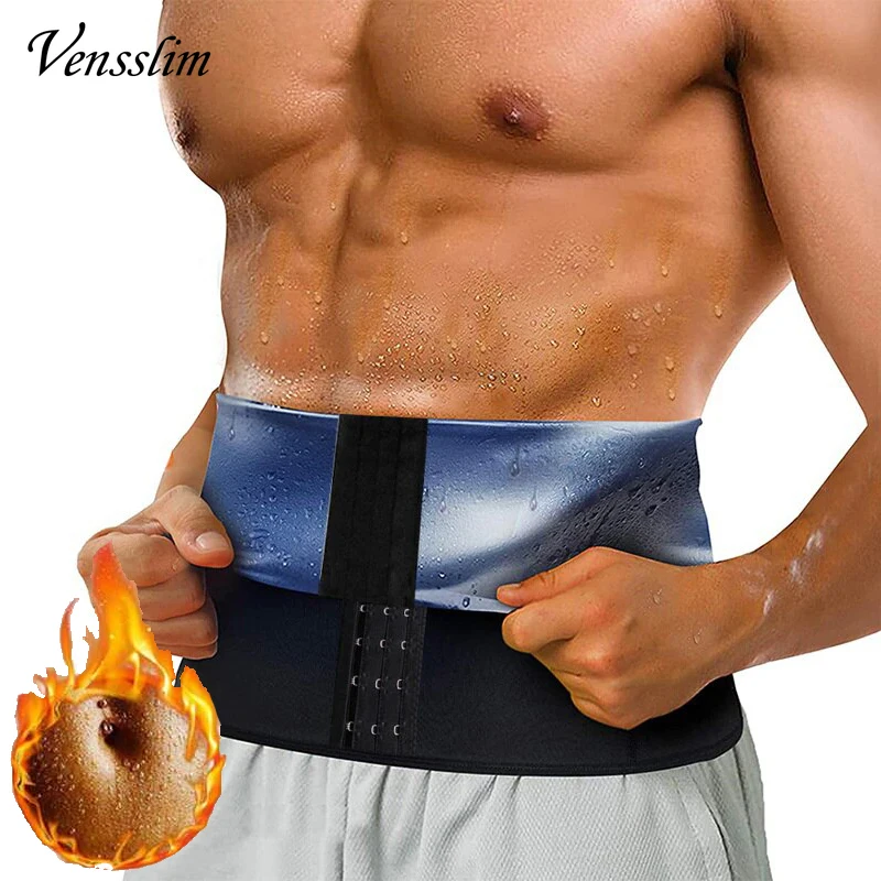 Vensslim pánske brucho reduktor pása Tréner Sauna Body Shaper Workout Pot Cincher Belt Brut