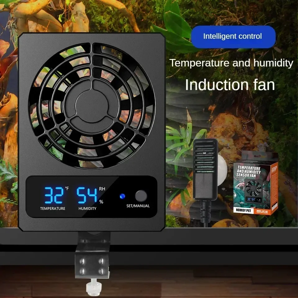 Ventilátor Cholníckeho ventilátora s plazmi Smart Cooling s LED Displejom StrÝ istový hluk pre obojživelníkov