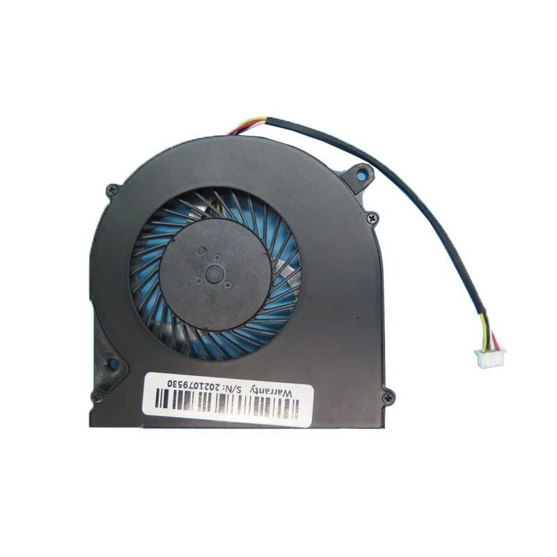 Ventilátor CPU pre notebook pre Clevo NJ50CU NJ51CU NJ70CU NJ50GU NJ51GU DC5V 0,50A 4PIN NOVÝ