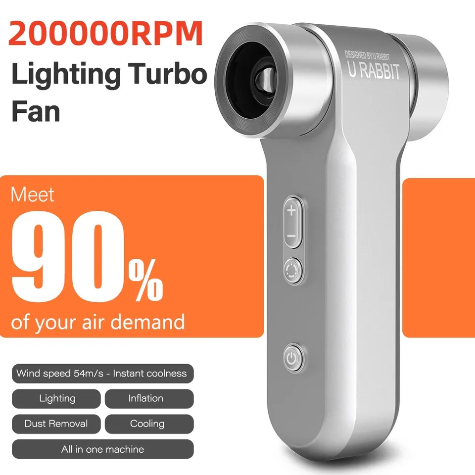 Ventilátor Turbo Jet Jet s 200 000 ot./min